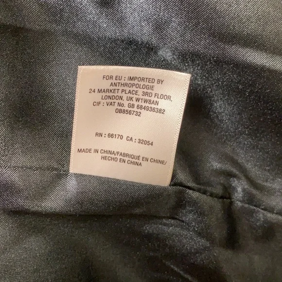 🔥🔥🔥Anthropologie Harlequin Tweed Blazer Jacket - Picture 15 of 16